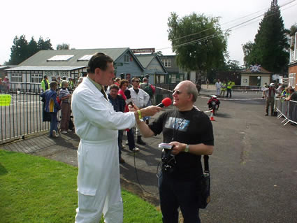 Mike Gurr with Michael Sands